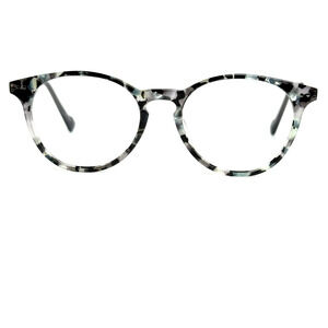 Zenni 7815331 Eyeglasses Frmaes‎ Multicolor Black Gray Full Rim H18629